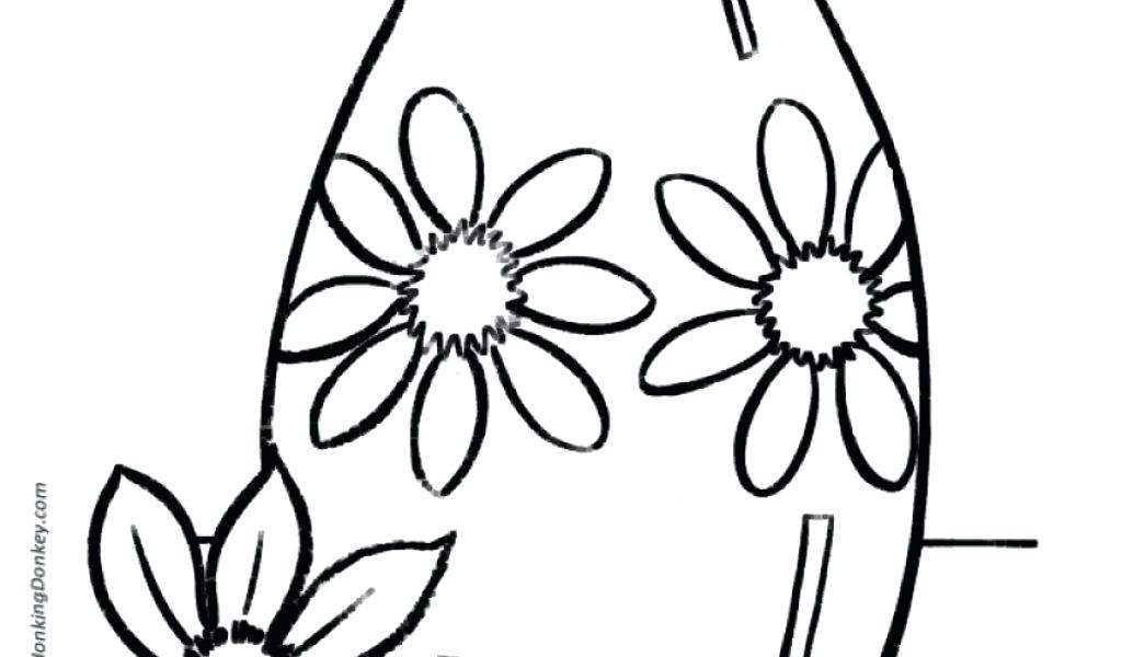 1024x600 Coloring Pages Of Flowers In A Vase