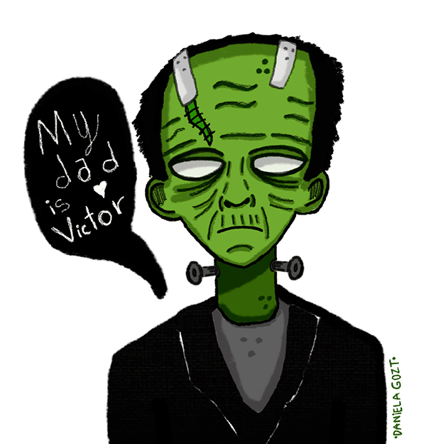 600x625 Frankenstein's Monster On Pantone Canvas Gallery