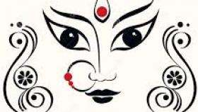280x158 Image Of Maa Durga Sketch Fitrini's Wallpaper