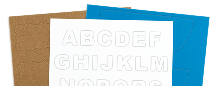 445x175 Unique Shape Labels