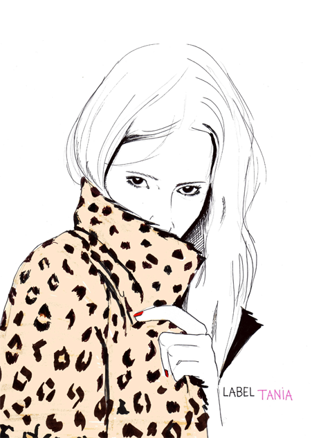 451x633 Tania Label Fashion Illustrations On We Heart It