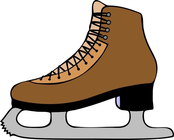 600x483 Ice Skate Shoe Clip Art Free Vector In Open Office Drawing