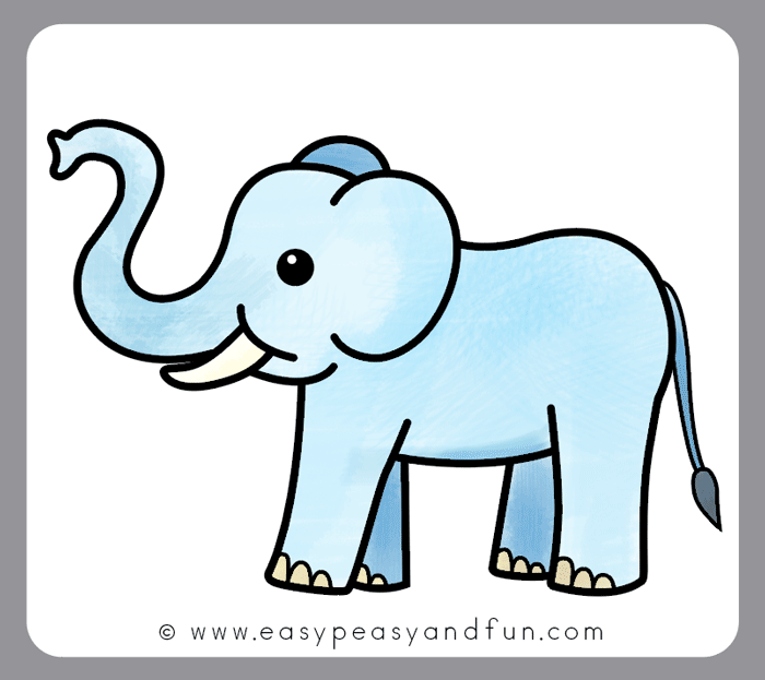 700x623 How To Draw An Elephant