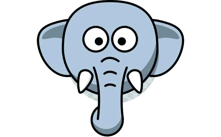 900x560 Elephant Drawing Outline