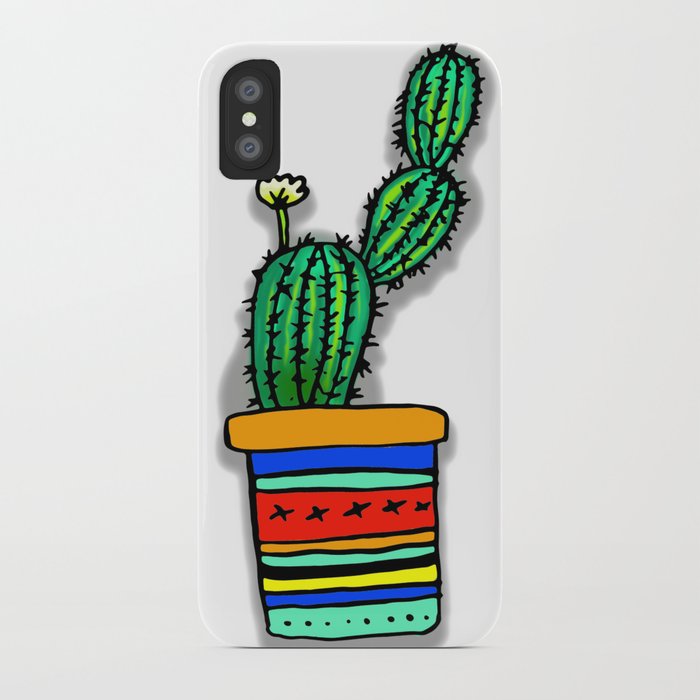 700x700 Cactus Drawing Iphone Case