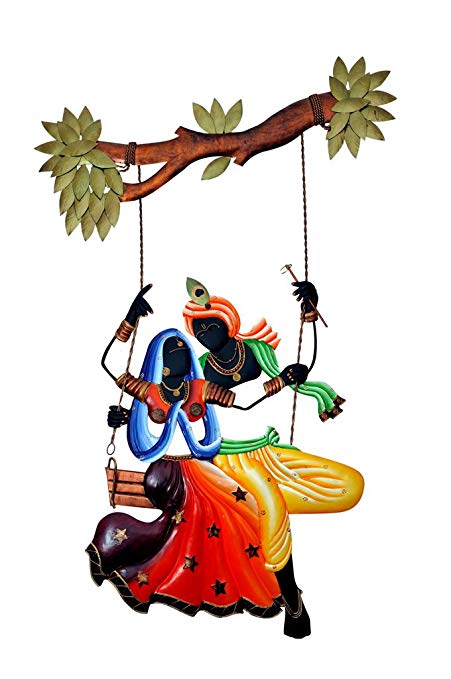 Drawing Of Krishna And Radha