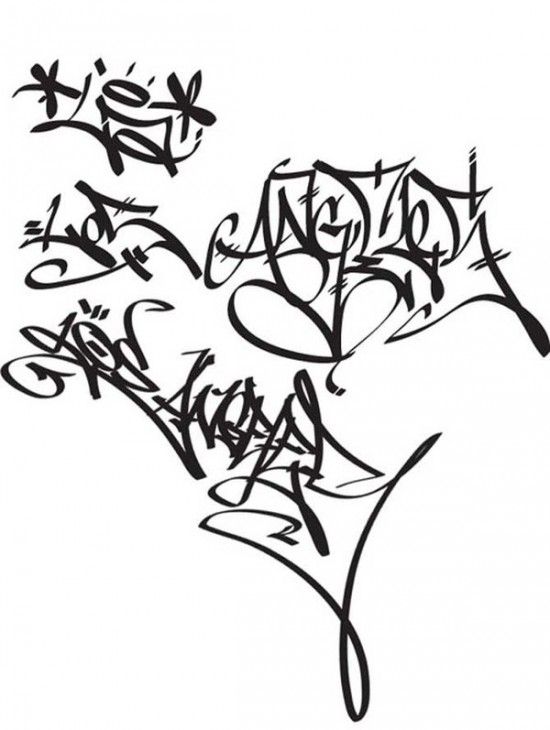 550x730 Los Angeles Tag Graffiti Letters Style Graffiti, Sketch, Art