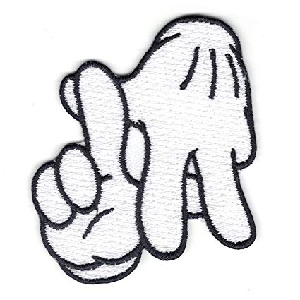 425x425 La Los Angeles Fingers Sign Hands White Gloves Emoji