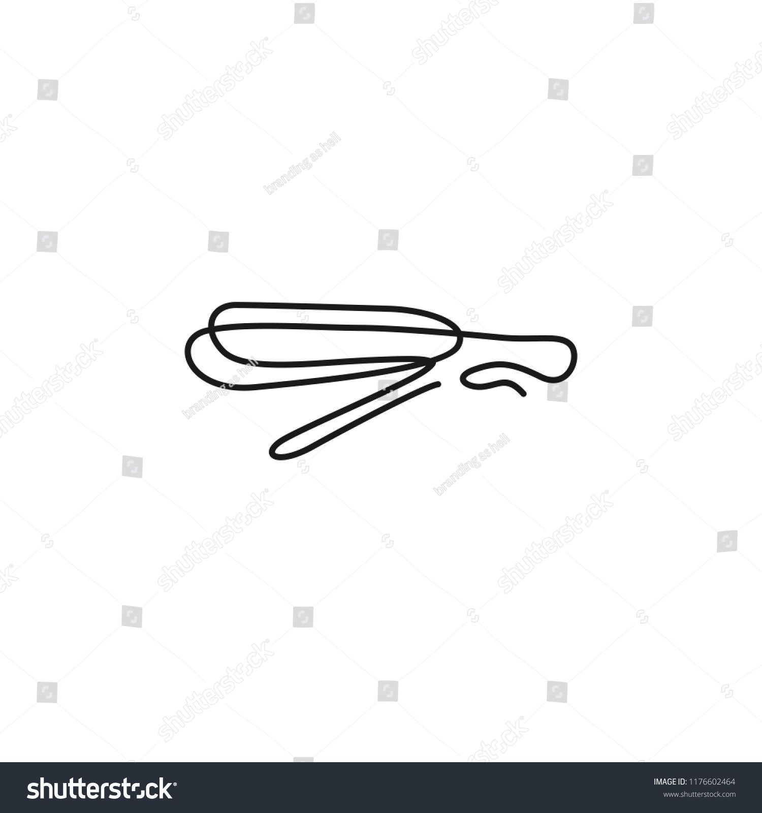 1500x1600 Continuous Line Dragonfly Logo Vector Icon, Outline Linear