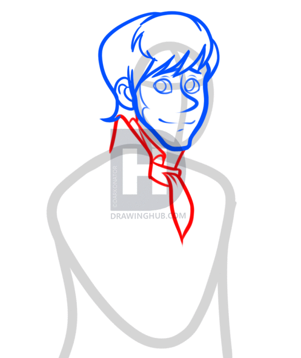 605x720 How To Draw Hans From Frozen, Prince Hans, Step