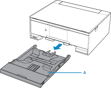 354x282 Canon Pixma Manuals Series Loading Paper In The Cassette