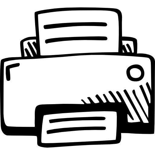 512x512 Collection Of Free Drawing Computer Printer Download On Ui Ex