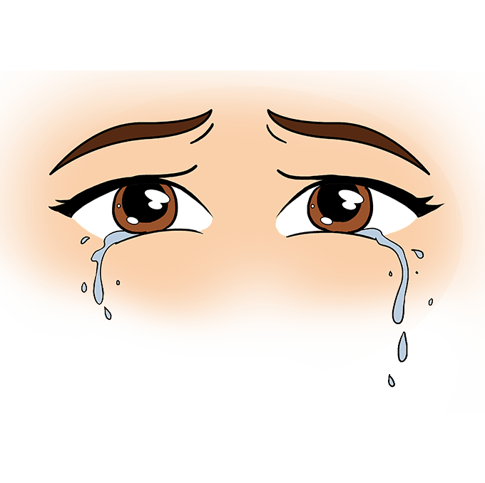 680x678 How To Draw Tears Really Easy Drawing Tutorial