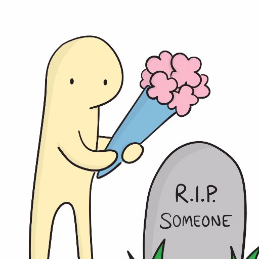 512x512 someone has died, it's us, post pax on twitter suffering