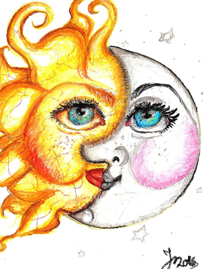 680x900 Day And Night Drawing