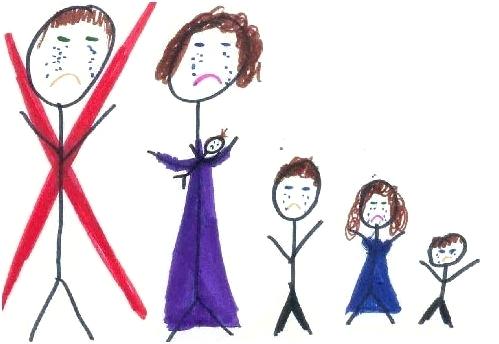 499x344 How To Draw A Family Picture For Kids The Radical Kids Draw