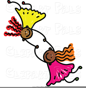 294x300 Two Sisters Clipart Free Images