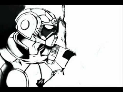 480x360 Gears Of War Carmine Drawing!