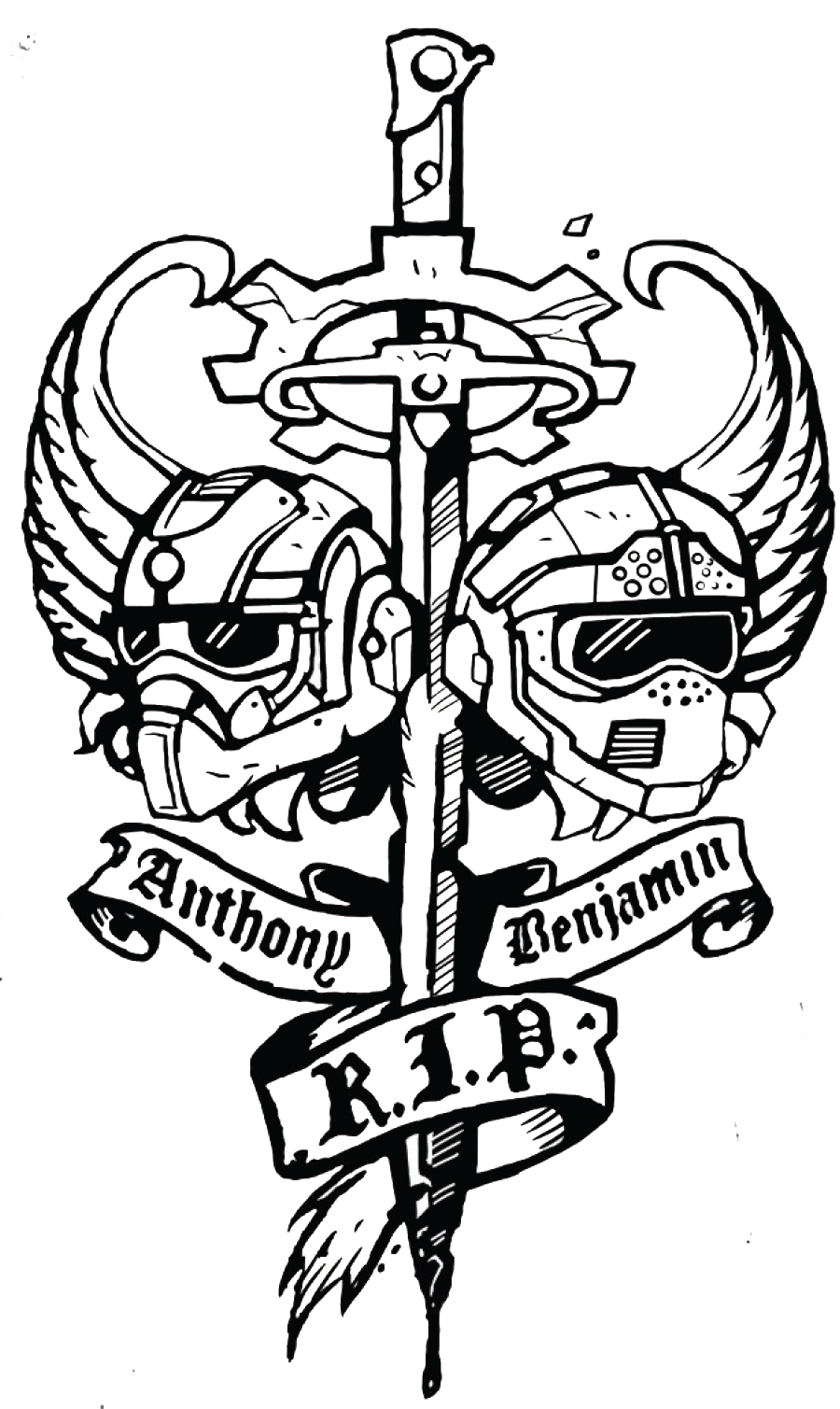 900x1509 Collection Of Free War Drawing Gear Download On Ui Ex