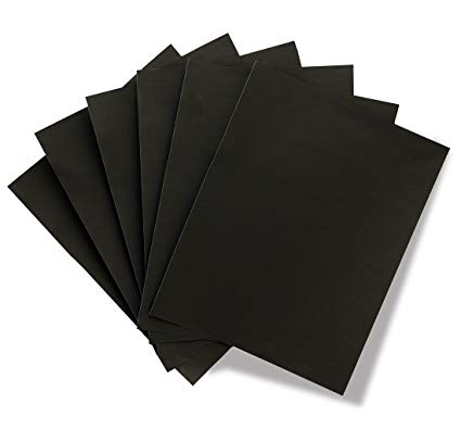 425x395 Hygloss Products Black Silhouette Paper