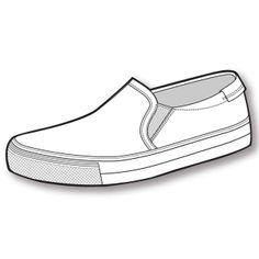 236x236 Drawn Converse Flat Shoe
