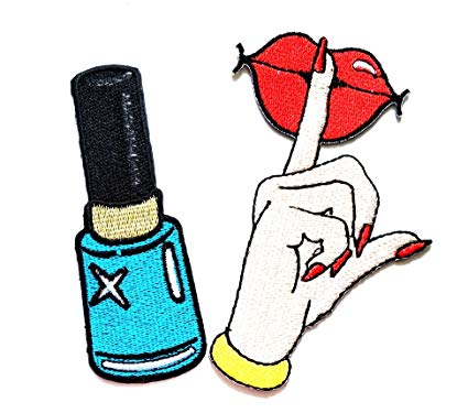 425x375 Nipitshop Patches Set Pcs Beautiful Blue Nail Polish