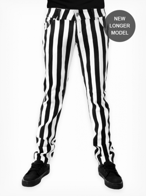 479x640 Wide Stripes Mens Jeans