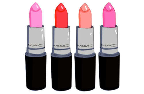 500x329 Mac Lipstick Art Drawing Pictures, Photos, And Images For Facebook