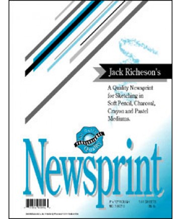 360x434 Jack Richeson Newsprint Pad Rough Inch