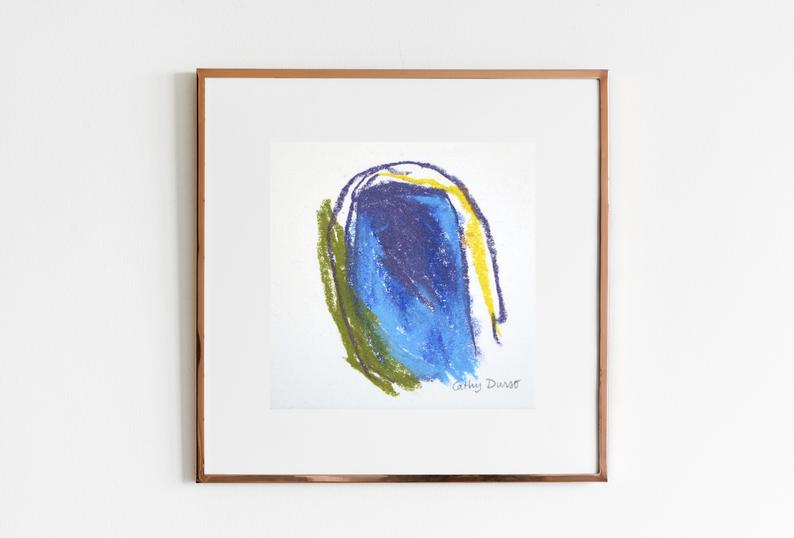 794x538 Miniature Drawing On Paper Abstract Intuitive Art Original Etsy