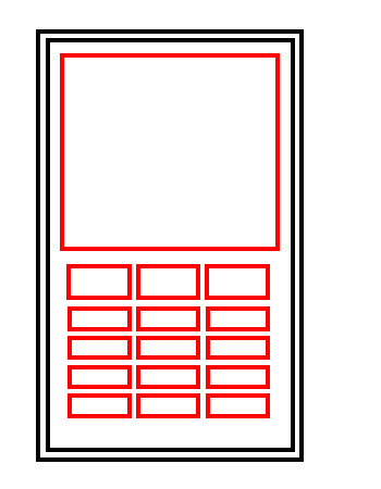 350x450 Drawing A Cartoon Cell Phone