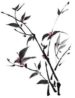 246x320 mindfulness of the strokes awareness of the space red bushes