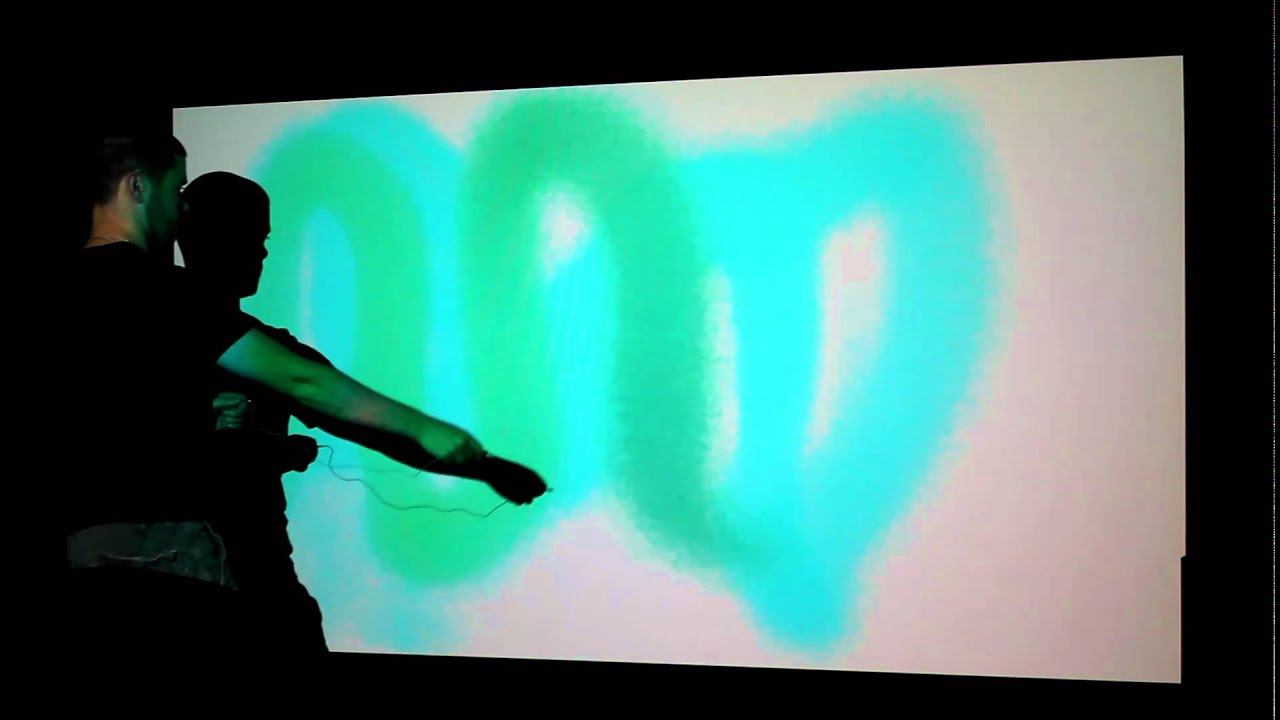 1280x720 Drawing On A Projector Screen With An Ir Led