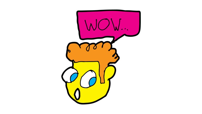 852x480 Kids Drawing White Screen With Stock Footage Video