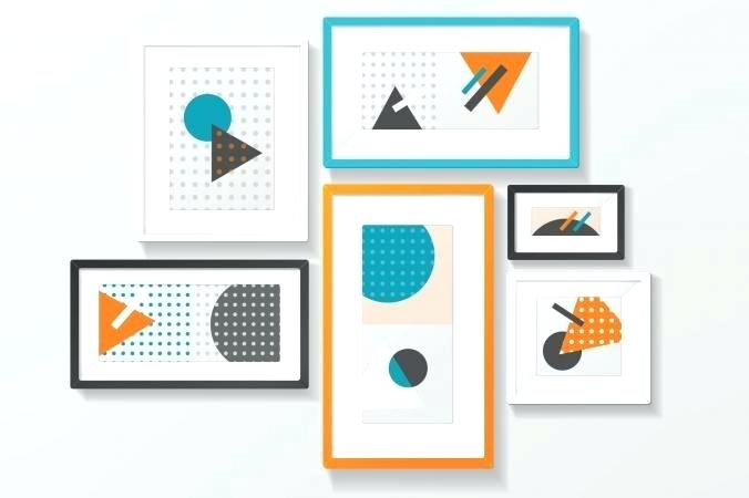 676x450 Kids Drawing On Wall Framed