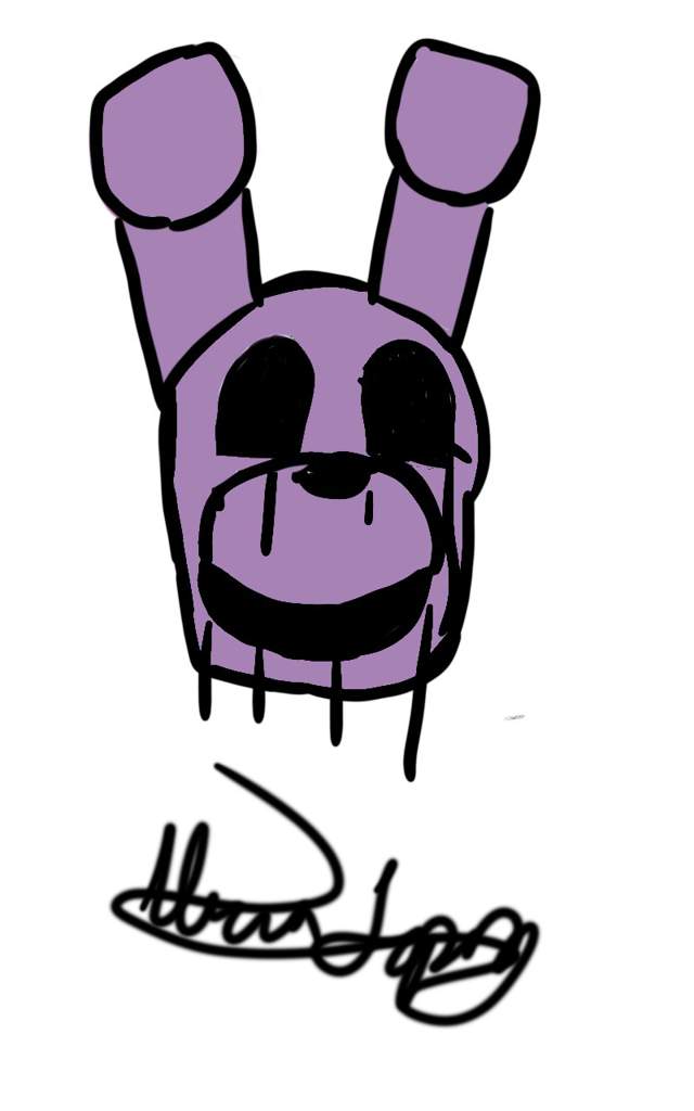 640x1024 bonnie drawing online five nights at freddy's amino