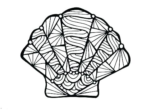 473x355 Coloring Pages For Teens Pdf Adults To Print Online Seashell