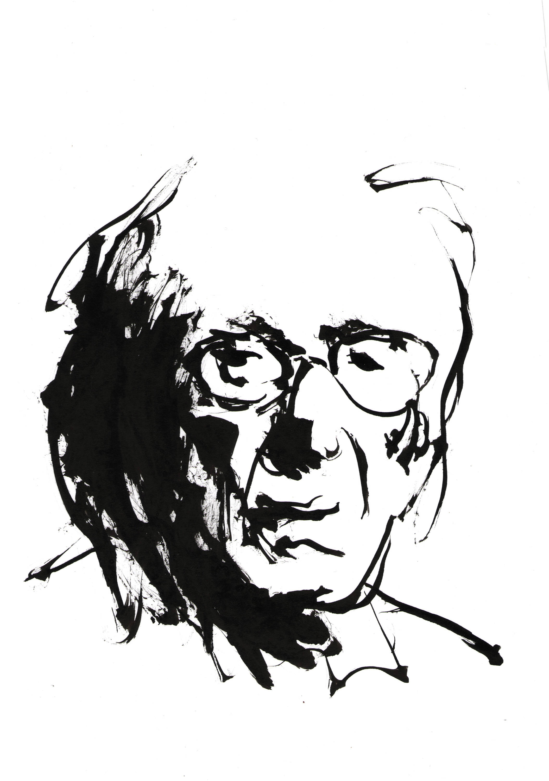 2109x3000 ferreira gullar poets and writers paint on paper paint art etsy