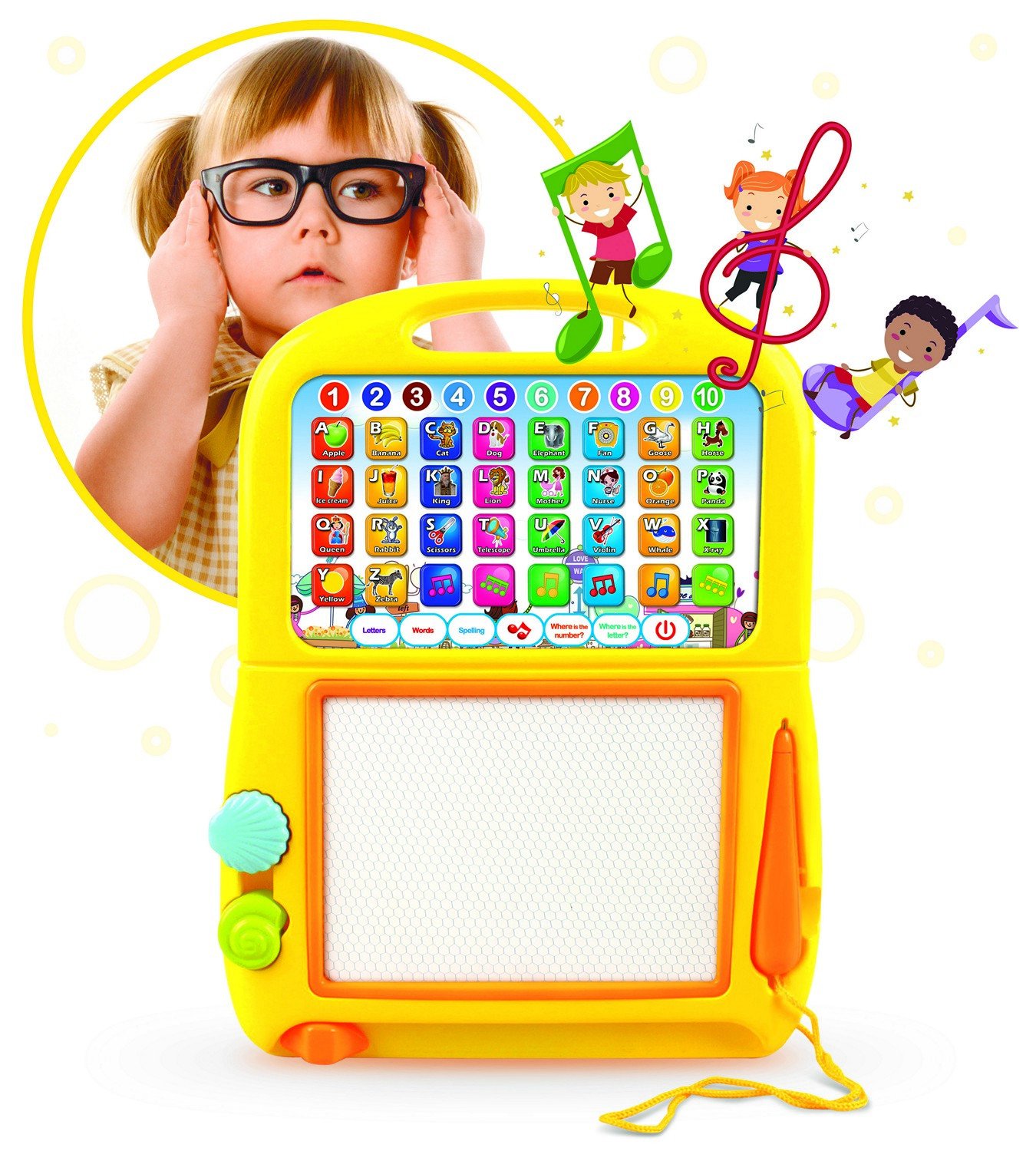 1350x1500 Learning Tablet + Magnetic Drawing Pad Boxiki