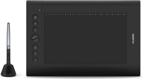 561x314 Huion Pro Graphic Drawing Tablet Tilt Function Battery