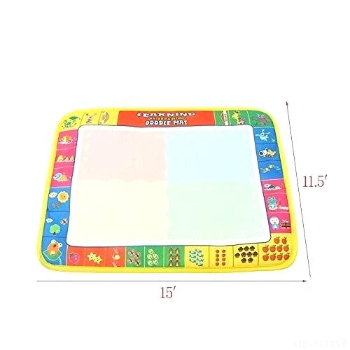 500x500 Water Drawing Pad Doodle Travel Mat Reusable Portable Coloring Art