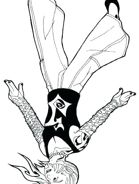 454x600 Wwe Coloring Pages Free