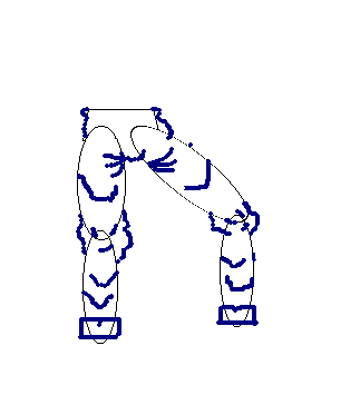 323x364 Drawing Baggy Pants