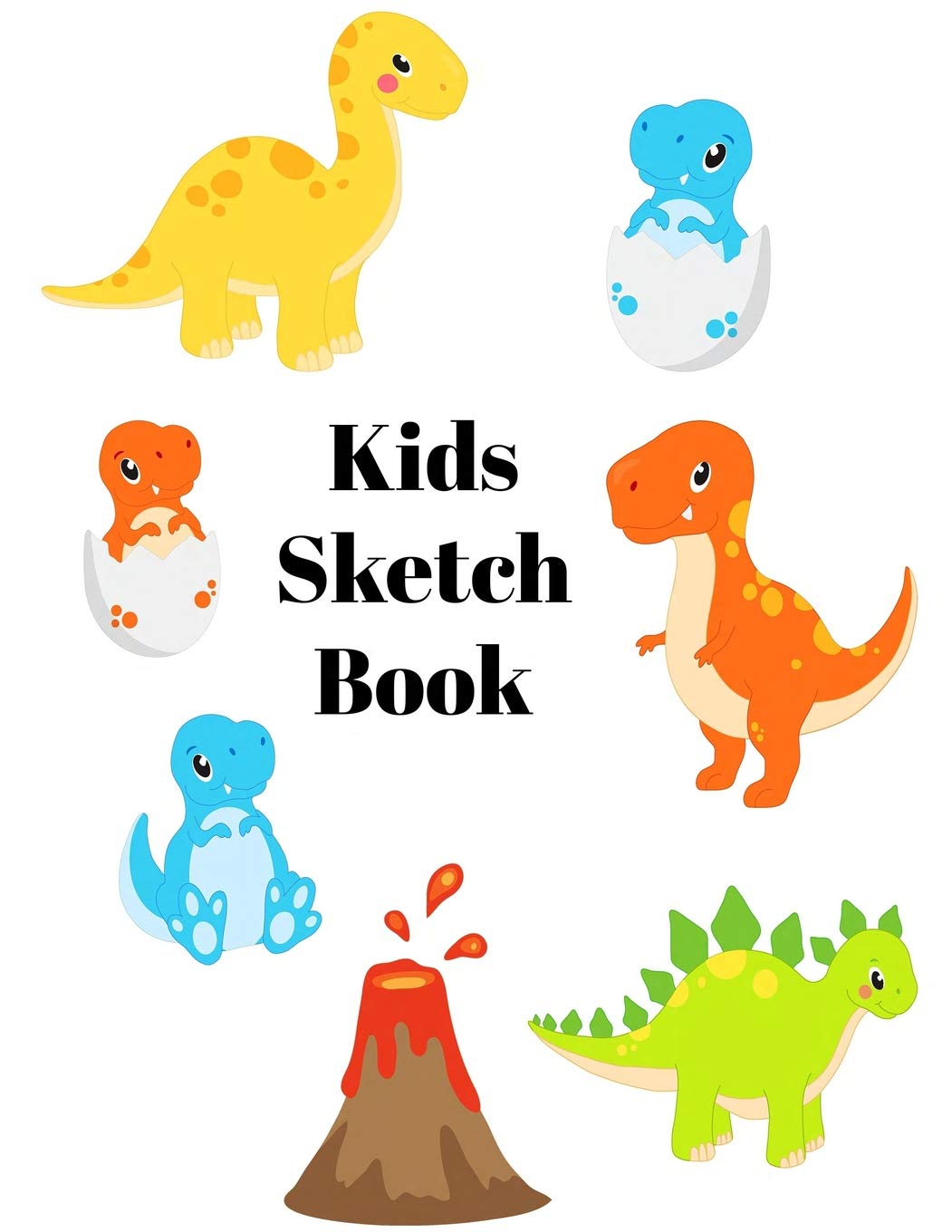 1051x1360 kids sketch book blank paper for drawing, sketching or doodling