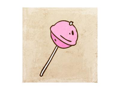 400x300 Lollipop Sweet Candy Cute Hand Drawn, Vintage Paper Texture Art