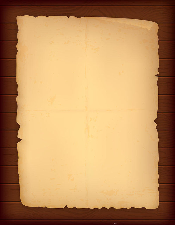 600x768 Old Sheet Of Paper With Texture Art Print