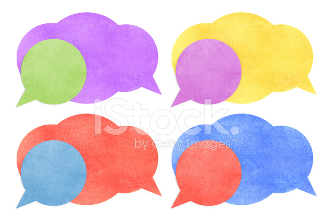 660x440 Paper Texturebubble Talk Tag On White Background Stock Photos