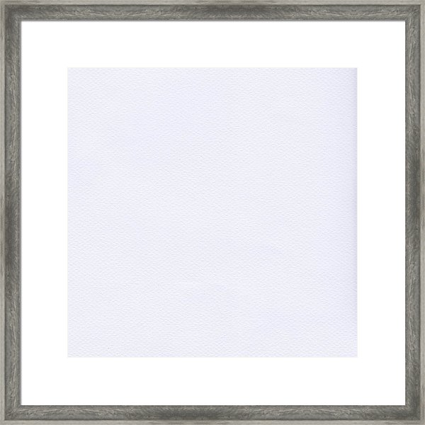 600x600 Watercolor Paper Texture Framed Print