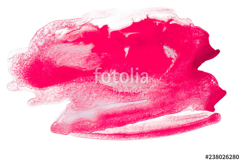 500x334 Redred Watercolor Stain With Paper Texture On White Background