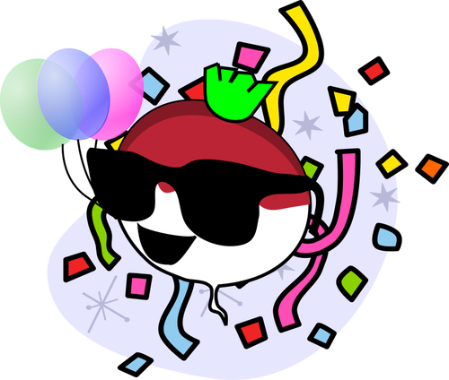 500x424 Party Drawing